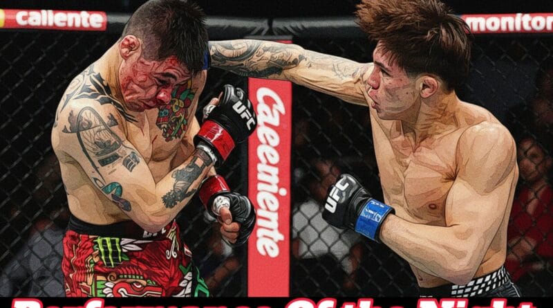 Brandon Moreno Vs Lone'er Kavanagh UFC Mexico.