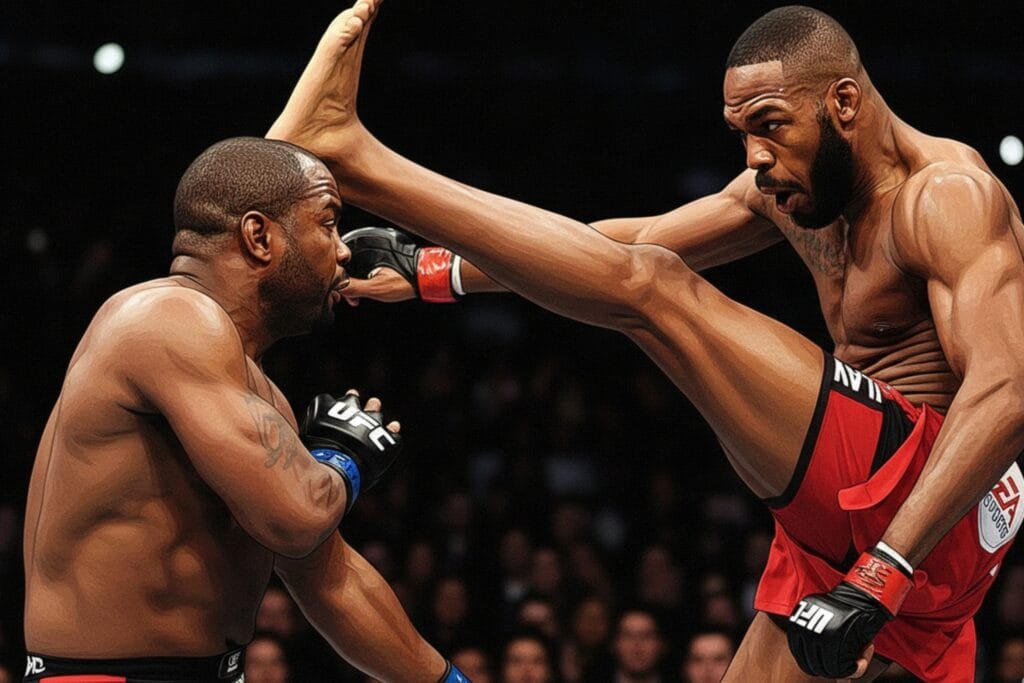 Jon Jones White House card 