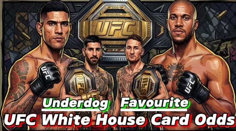 UFC White House Card Betting Odds.