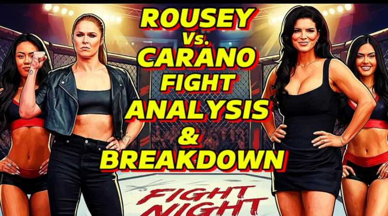 Ronda Rousey Vs Gina Carano.