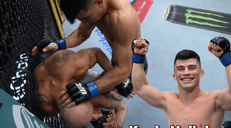 Josh Emmett Vs Kevin Vallejos Fight.