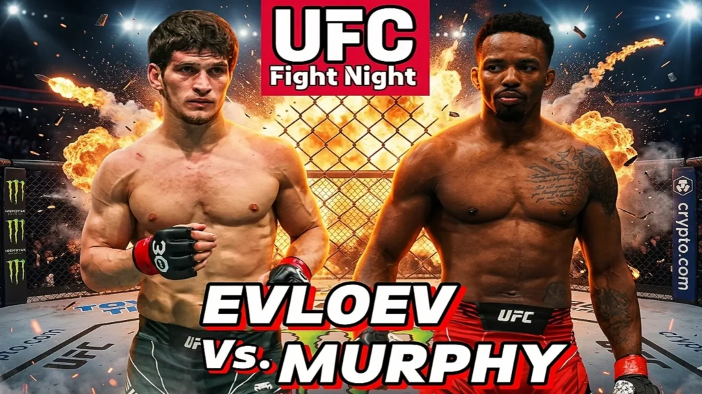Evloev Vs Murphy UFC fight night.