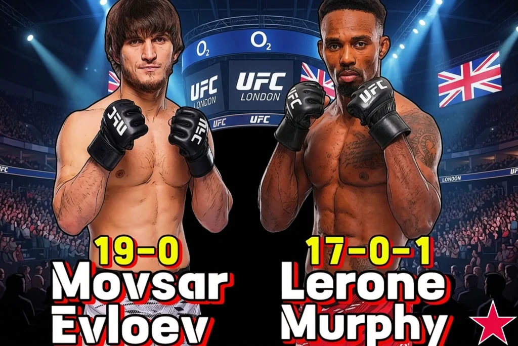Evloev Vs Murphy UFC London