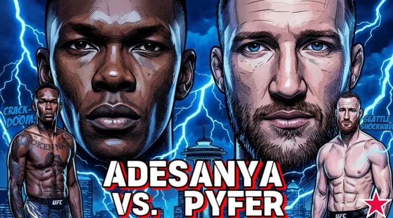 Adesanya Vs Pyfer