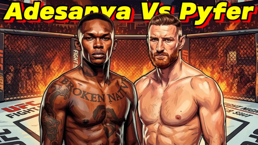 Adesanya Vs Pyfer Fight Prediction.