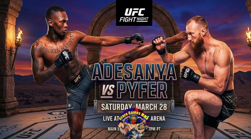 Israel Adesanya Vs Joe Pyfer