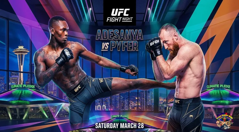 Israel Adesanya Vs Joe Pyfer.