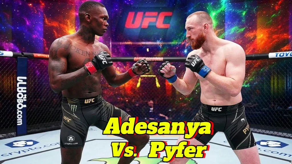 UFC Seattle Betting Odds:Israel Adesanya Vs Joe Pyfer