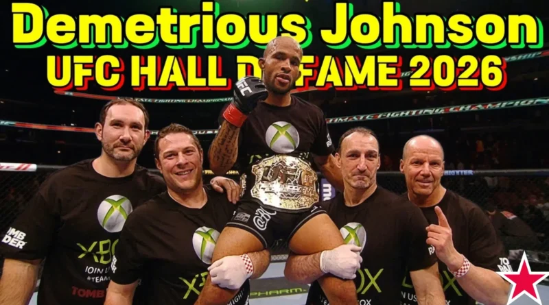 Demetrious Johnson Ufc Hall Of fame 2026.