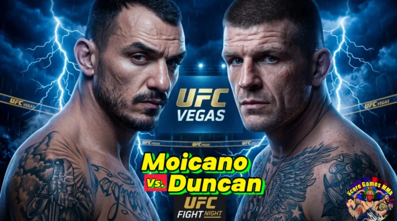 Renato Moicano Vs Chris Duncan.