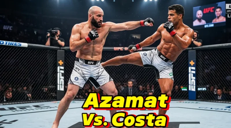 Azamat Murzakanov Vs Paulo Costa